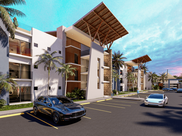 Condos close to the beach in White Sands