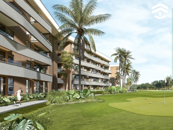 Unique view to the golf course